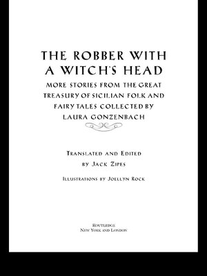 cover image of The Robber with a Witch's Head